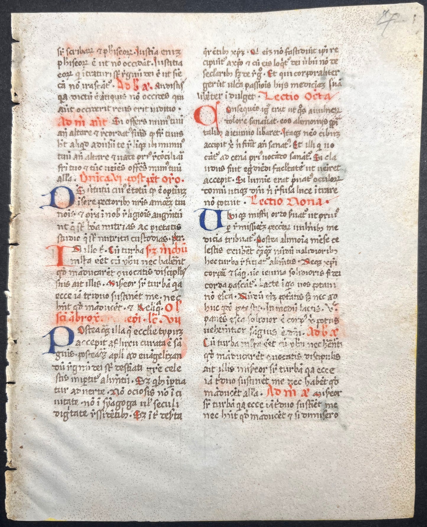 Breviary Leaf circa mid-15th century (c.1450)