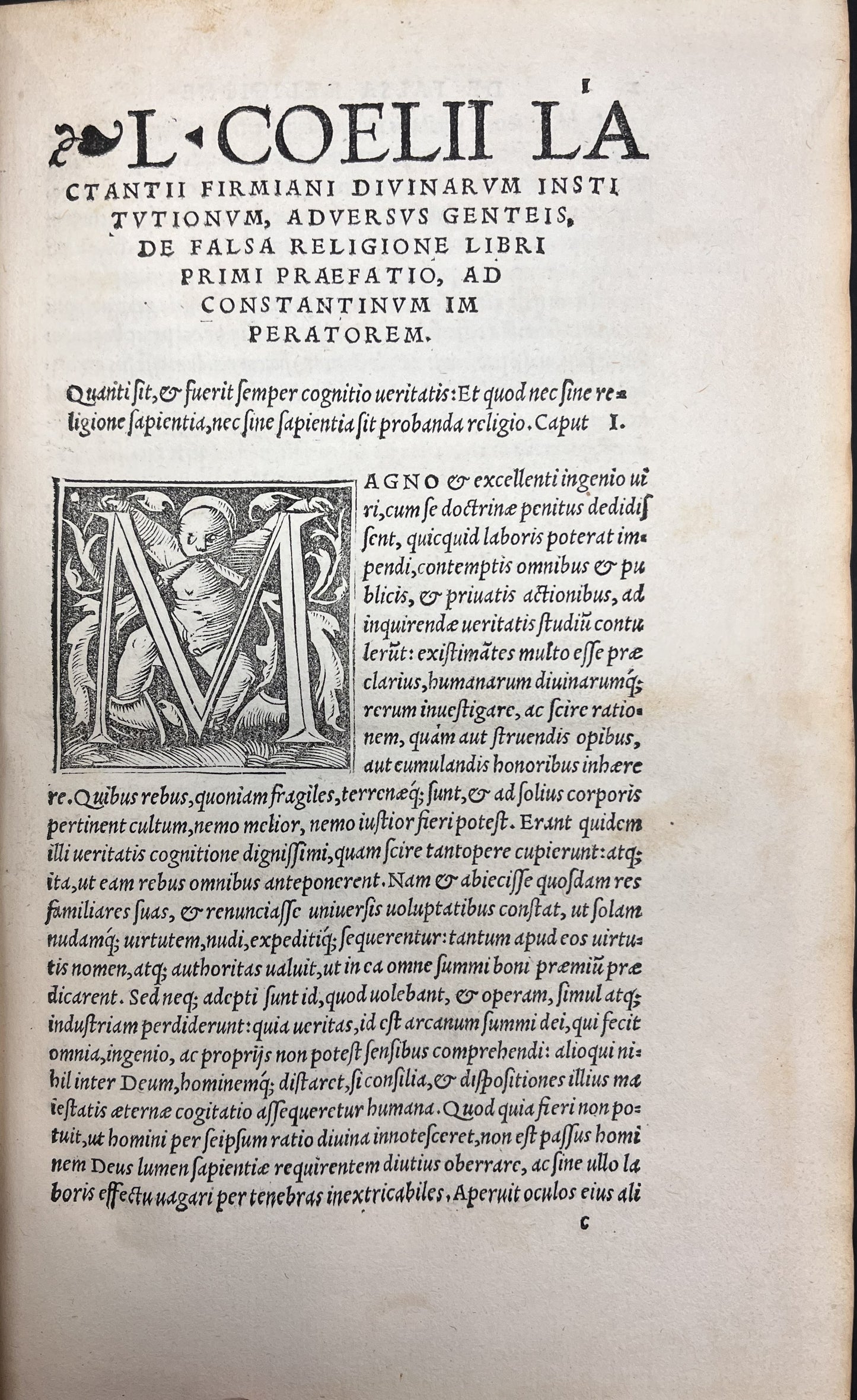 Divinarum Institutionum Libri VII. 1521.