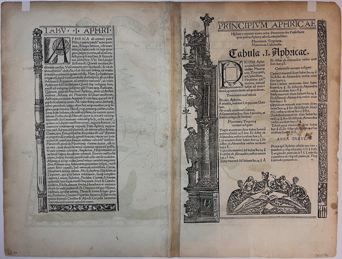 Tabula I Aphri [Gruninger] 1525