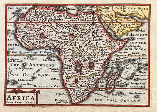 [MAP] Africa - John Speed - 1676