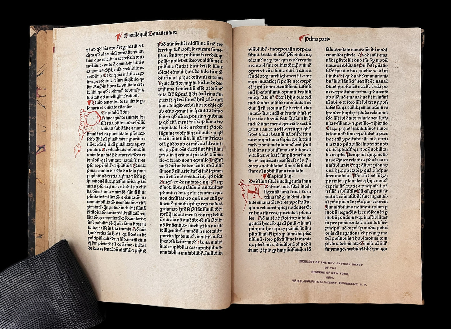 [Incunabula] Breviloquium (Opuscula part 1). 1484