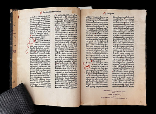 [Incunabula] Breviloquium (Opuscula part 1). 1484