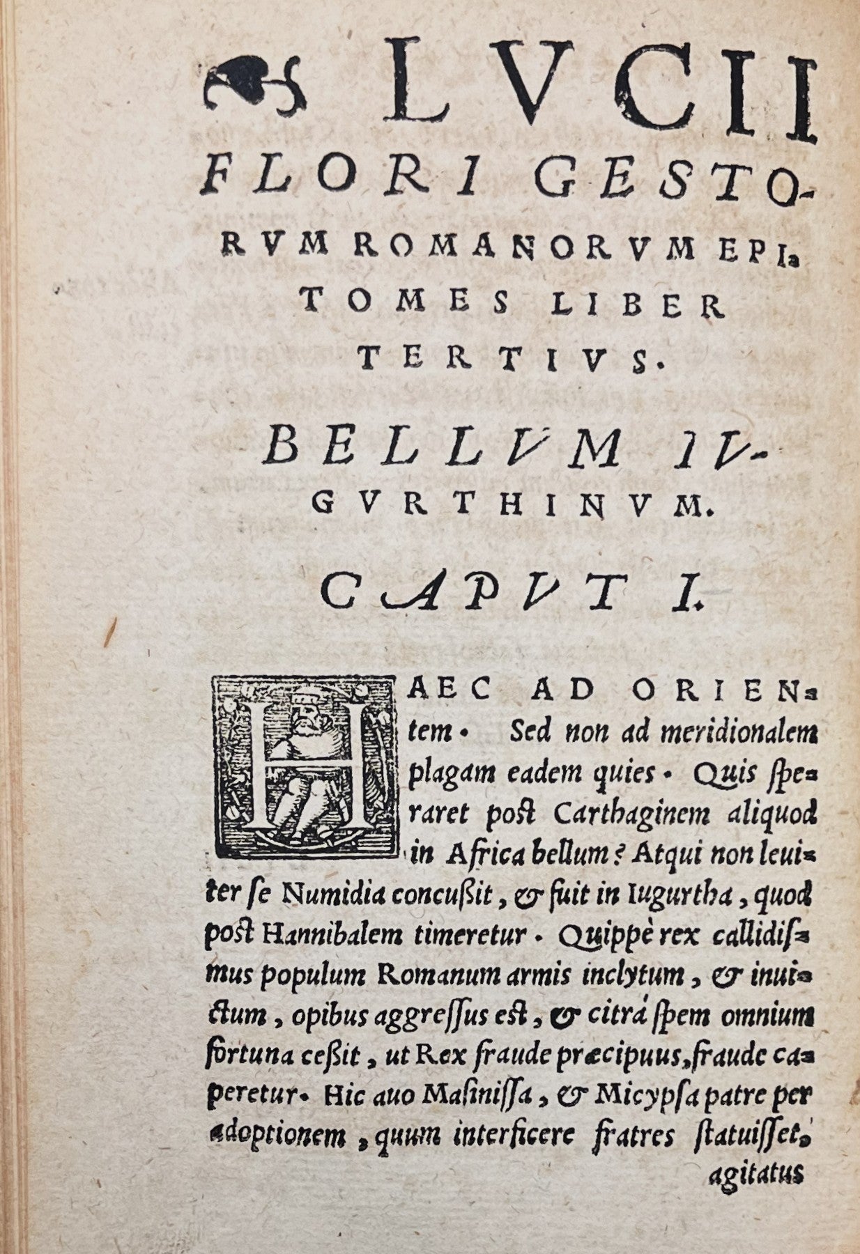 L. Flori De Gestis Romanorum...1551