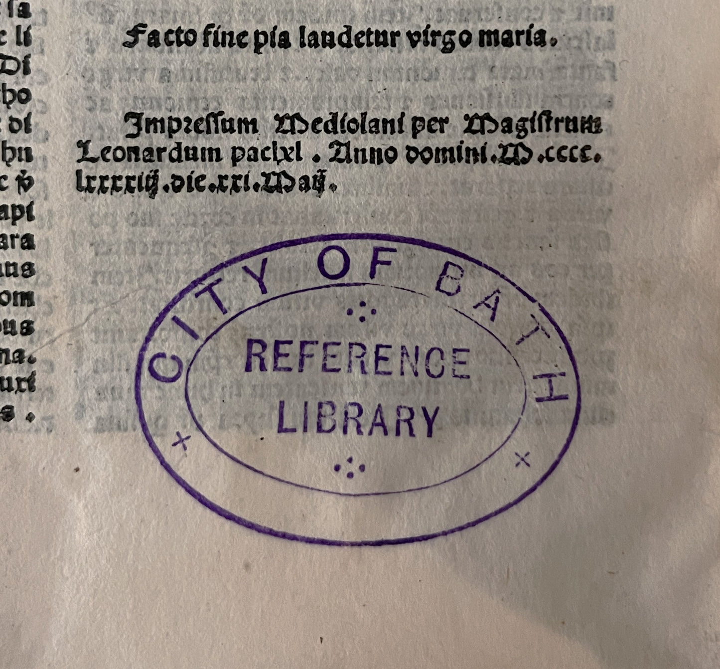 [Incunabula] Mariale de excelle[n]tiis regine celi.. 1493