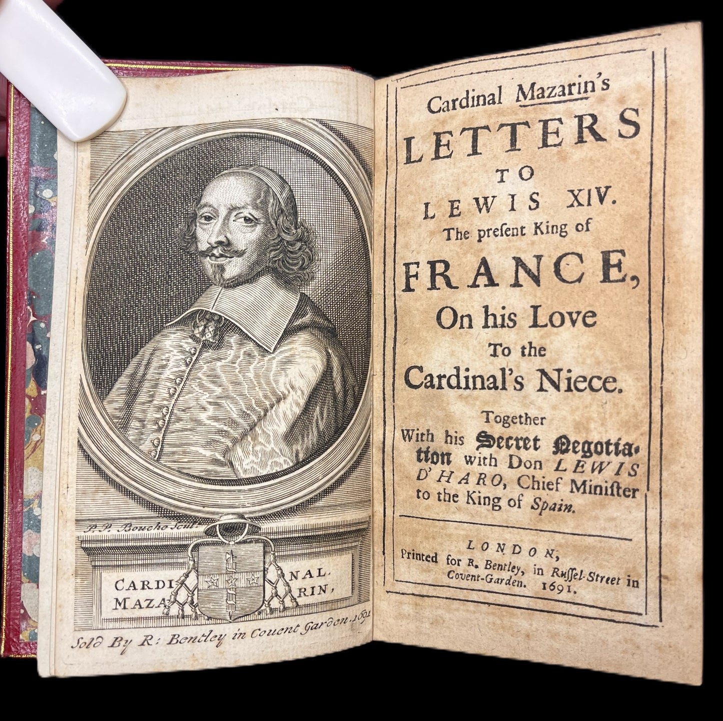 Cardinal Mazarin's Letters to Lewis XIV...1691