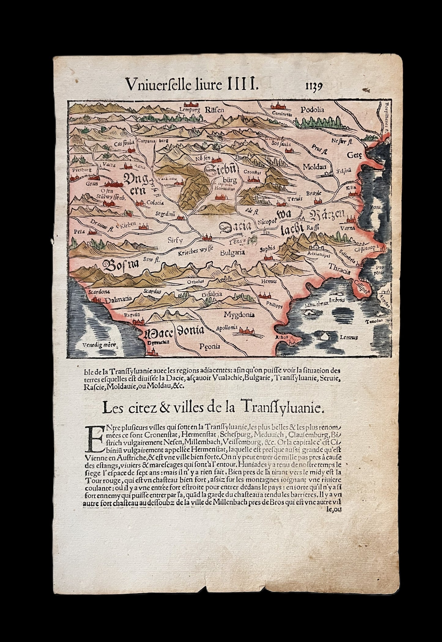 [MAP] Transylvania - Munster - 1552