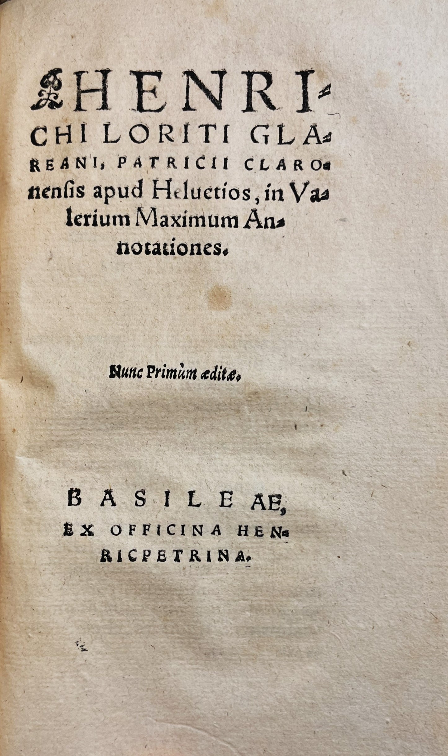 Valerius Maximus de factorum dictorumque...1577