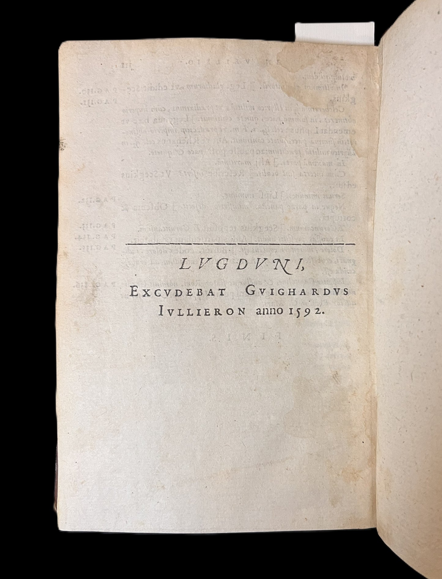 C. Velleius Paterculus Cum Animadversionibus...1592