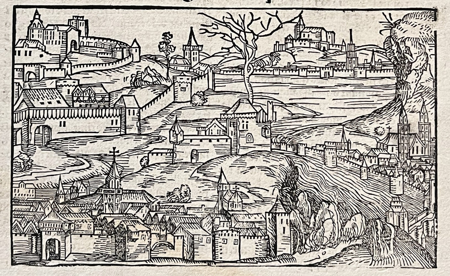 [MAP] Nuremberg Chronicle - Westphalia Germany - 1497