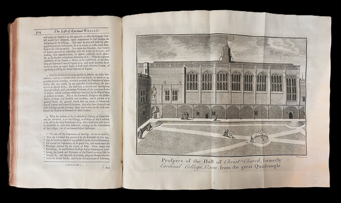 The Life of Cardinal Wolsey 1724